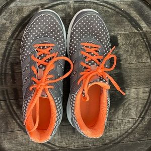 Fun polka dot tennis shoes